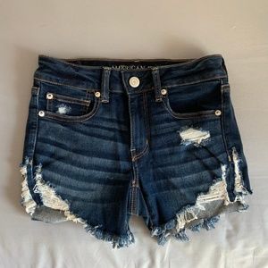 American eagle denim shorts